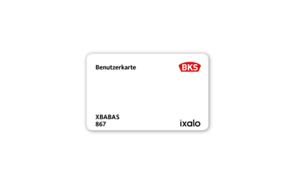 carte d'utilisateur BKS système d'accès ixalo