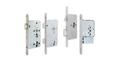 Différentes serrures à mortaiser pour portes en bois et en acier