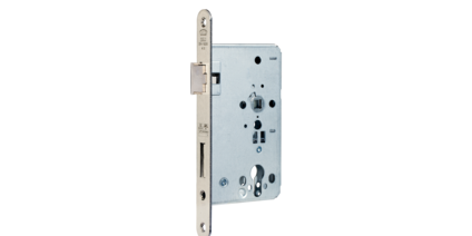 serrure à mortaiser avec serrure à cylindre profilé