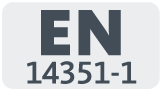 Pictogramme pour la norme EN 14351-1