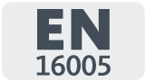 pictogramme conforme à la norme EN 16005