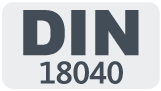 Pictogramme pour la norme DIN 18040