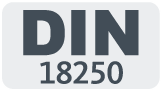 Pictogramme pour la norme DIN 18250