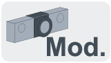 pictogramme pour construction modulaire de cylindre