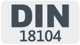 Pictogramme pour la norme DIN 18104