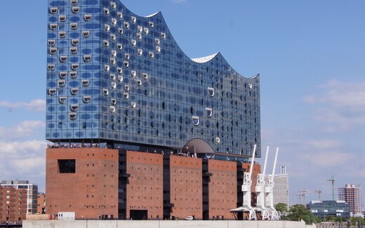 Elbphilharmonie Hambourg au bord de l'eau
