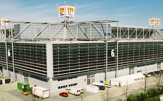 Vue extérieure Messe Düsseldorf Hall 6