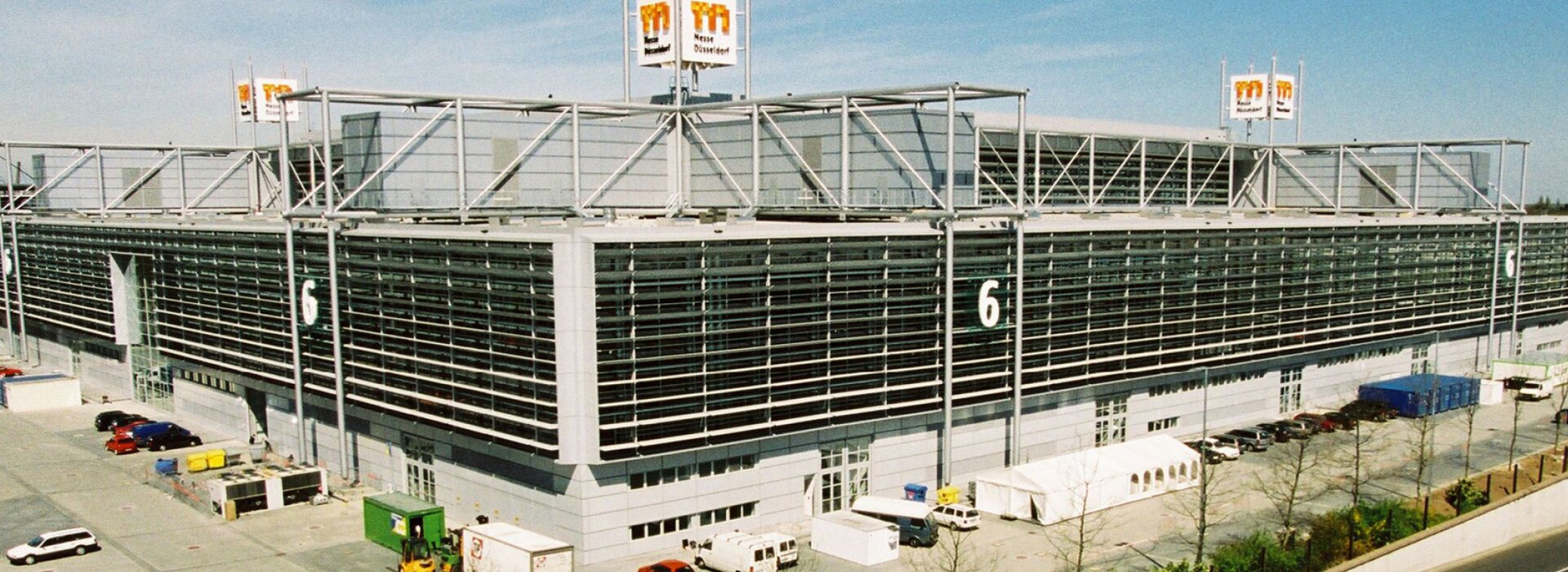 Vue extérieure Messe Düsseldorf Hall 6
