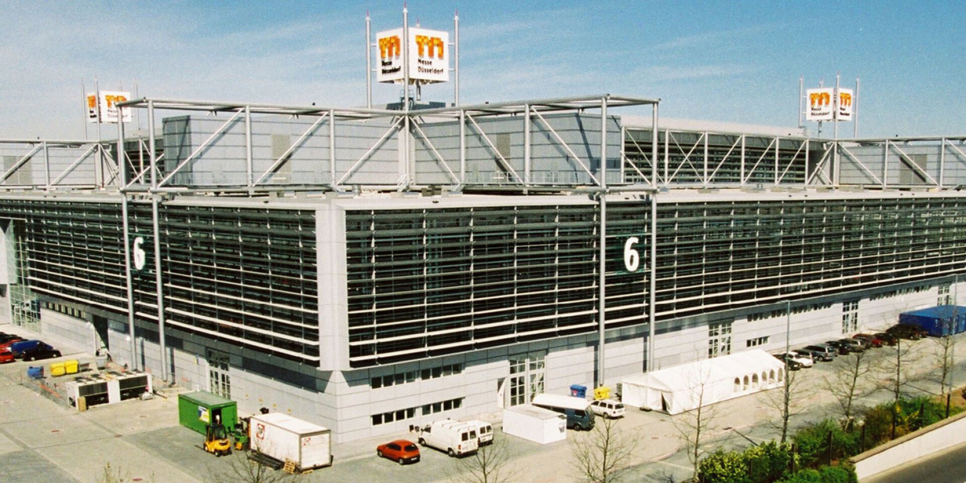 Vue extérieure Messe Düsseldorf Hall 6