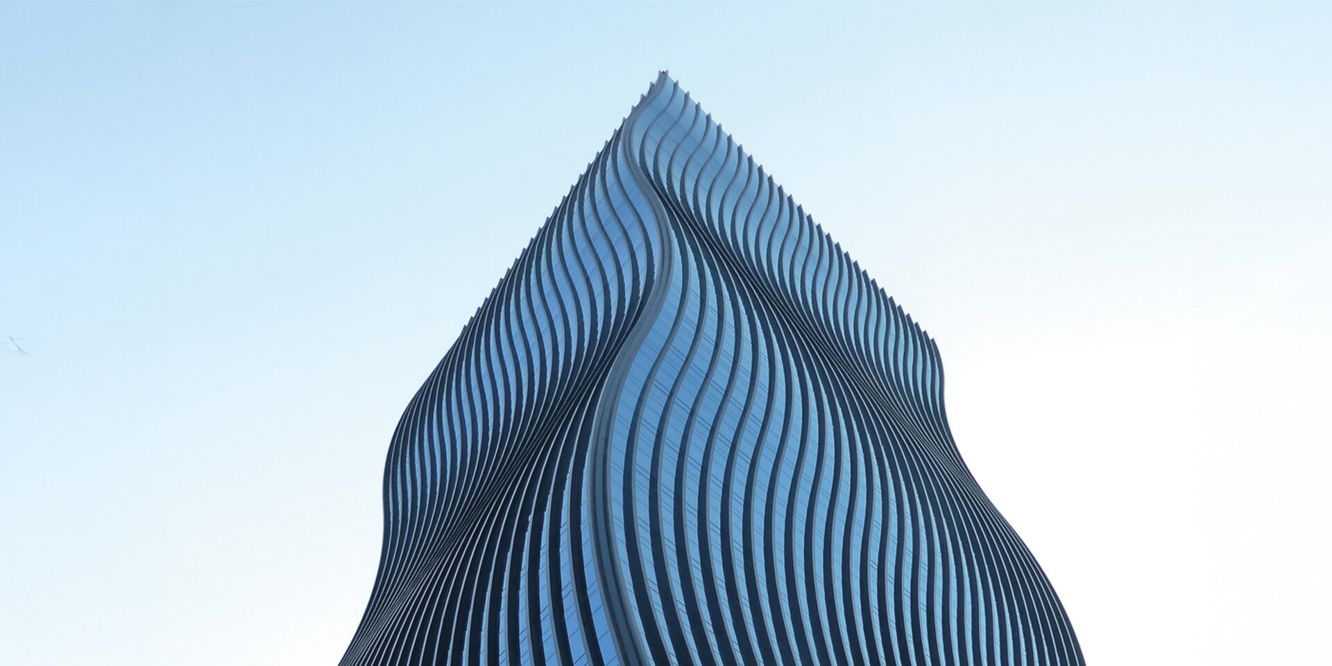 Immeuble de grande hauteur avec vitrage innovant