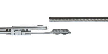 section émoussée Fermeture centrale UNI-JET – vue détaillée de la section